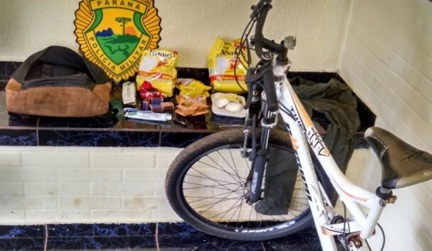 Elemento furta bicicleta em Capitão e é preso em Santa Lucia
