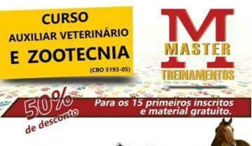 Curso  de Auxiliar Veterinário e Zootecnia está com inscrições abertas em Capitão