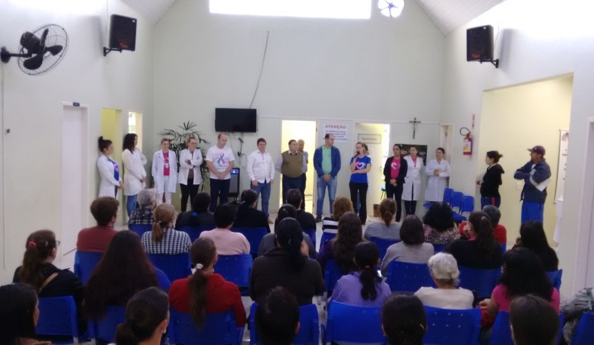 Dia D em Capitão estimula prevenção do câncer de mama e colo do útero