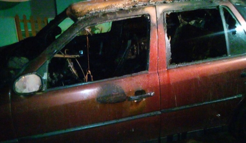 Incêndio em Veiculo em Santa Lúcia