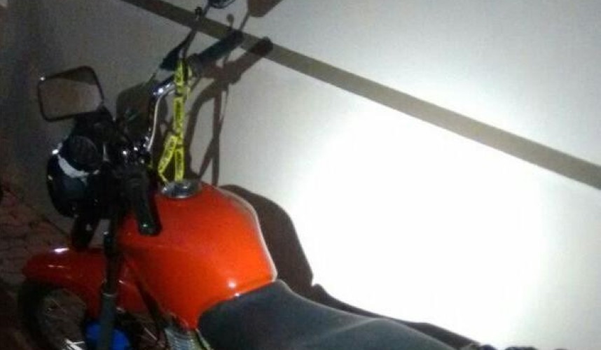 Capitão: Moto furtada foi recuperada no Alto Alegre