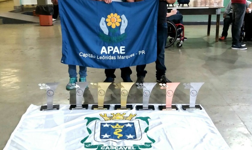 Alunos da APAE participam do ParaJaps e conquistam medalhas