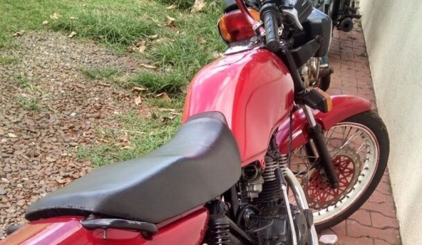 Moto é apreendida em Capitão