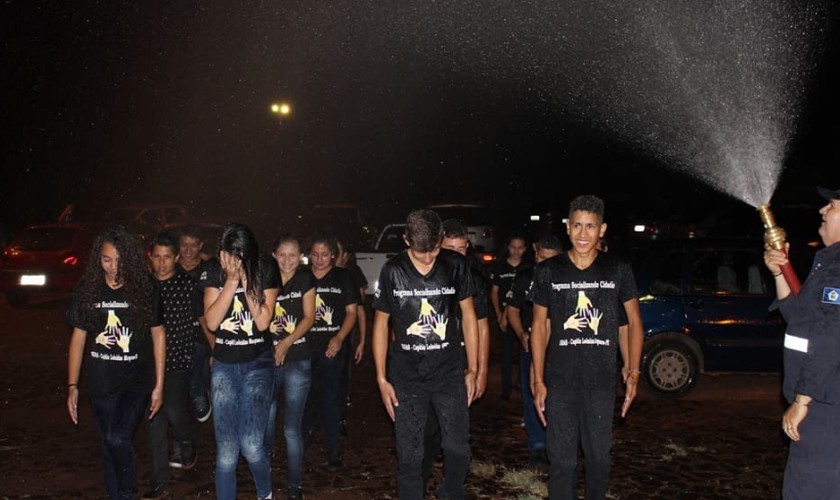 Vinte alunos do Distrito de Bom Jesus se formam no projeto ‘Sou da Paz’ em Capitão