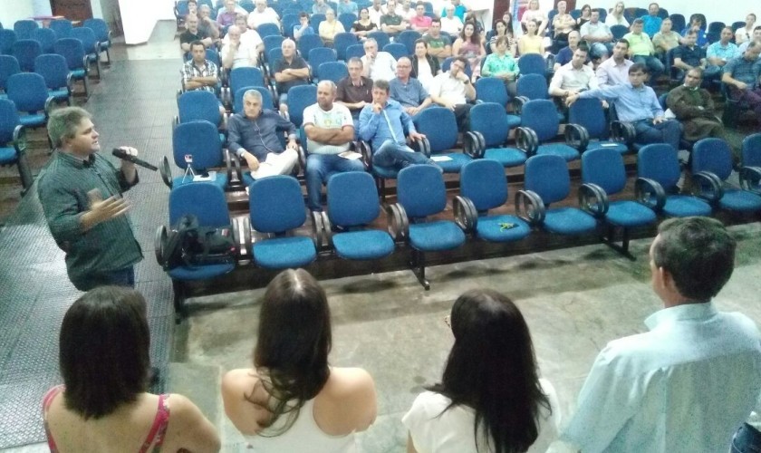 Mais de 120 pessoas participaram da primeira audiência do Plano Diretor de Capitão