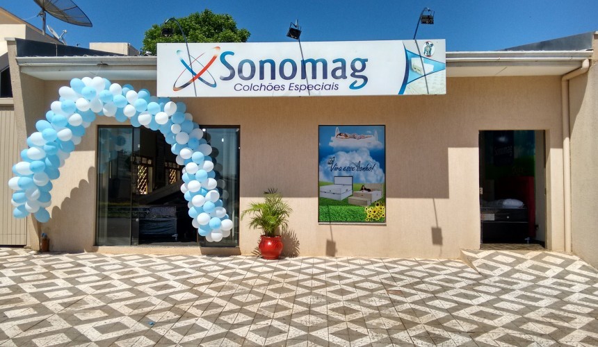 Inaugurada a Loja Sonomag Colchoes em Capitão
