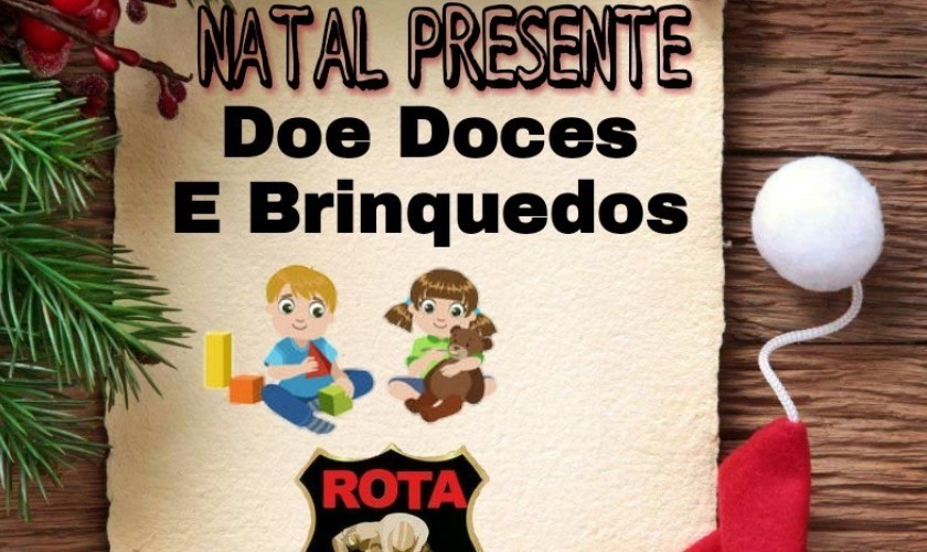 Campanha do grupo Rota Sertaneja vai doar doces e presentes para crianças de Capitão