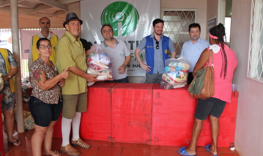 Campanha Natal Solidário arrecadou e entregou mais de 3 toneladas de alimentos