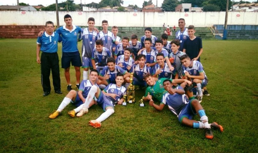 Equipe de futebol sub-15 de Capitão é Campeã do Campeonato Regional Menores