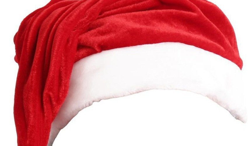 Salto do Lontra: Mulheres usando gorro de Papai Noel praticam assalto