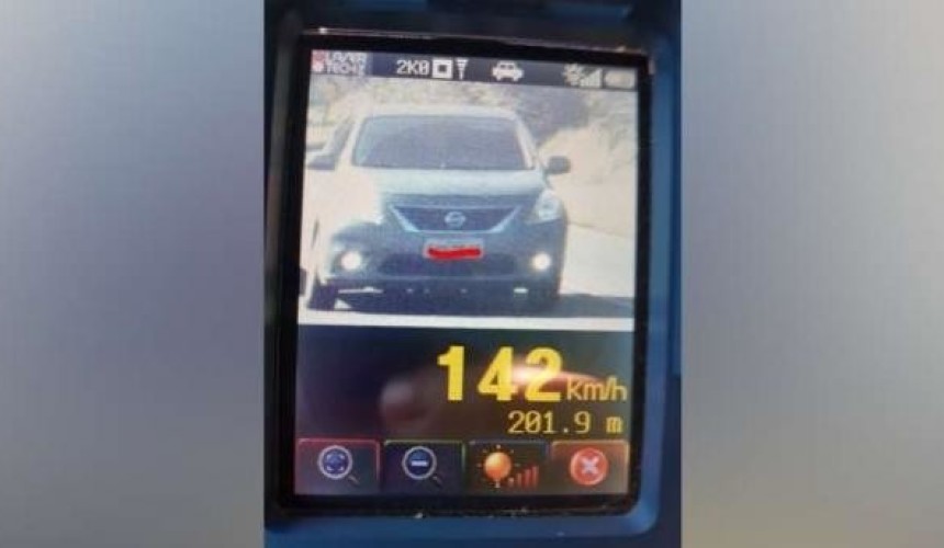 Em Operação Radar, PRE flagra motorista a 142 km/h na PR 180 em Boa Vista da Aparecida