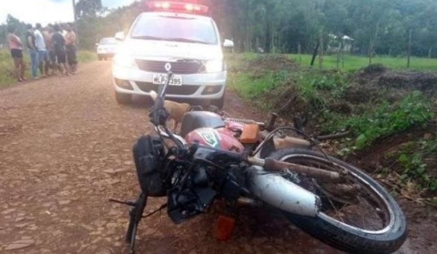 Jovens morrem em acidente com moto no interior de Dionísio Cerqueira