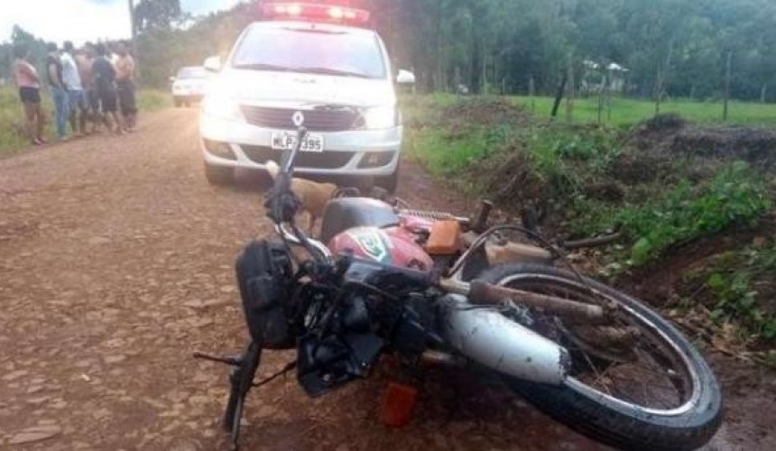Jovens morrem em acidente com moto no interior de Dionísio Cerqueira