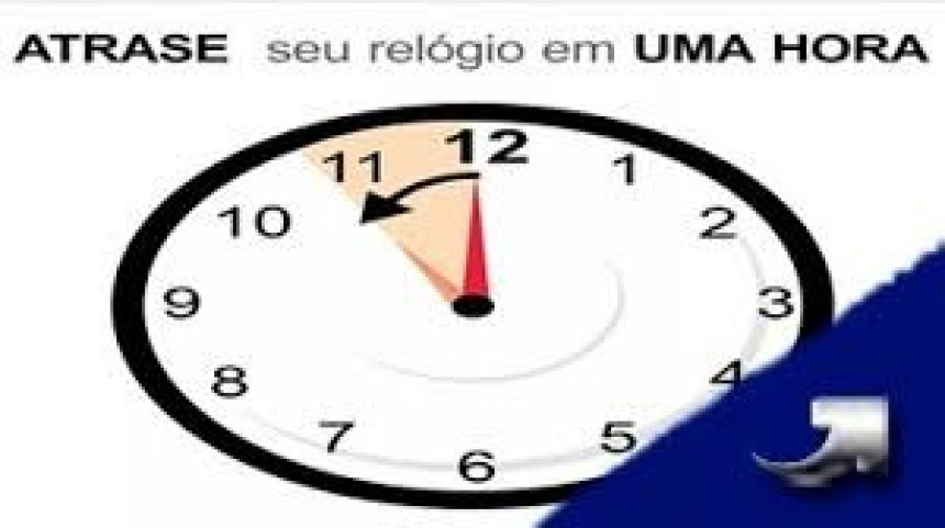 Horário de verão termina   dia 17