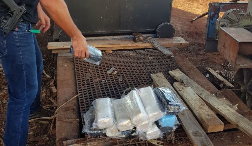 Por segurança cocaína apreendida em Capitão já foi incinerada