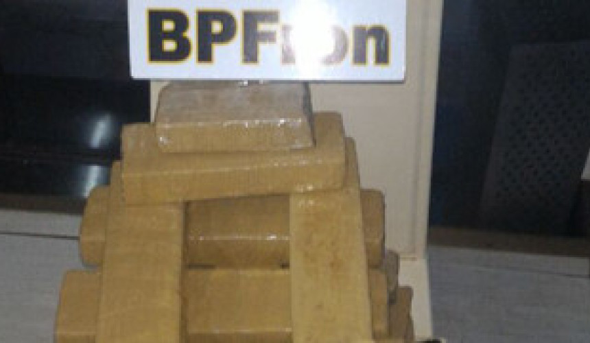 BPFron apreende droga com passageiro de ônibus em Realeza
