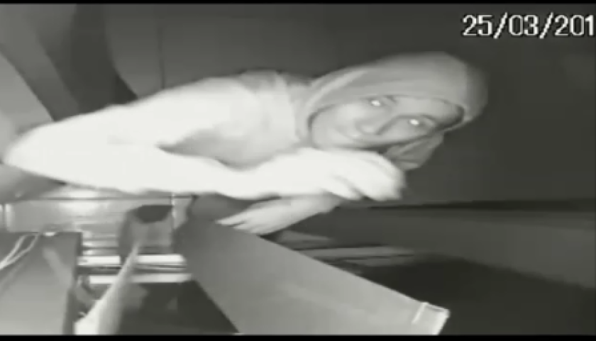 Policia divulga imagens de furto em residência no interior de Capitão