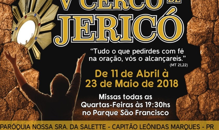 Começa hoje a 5° edição do Cerco de Jericó em Capitão