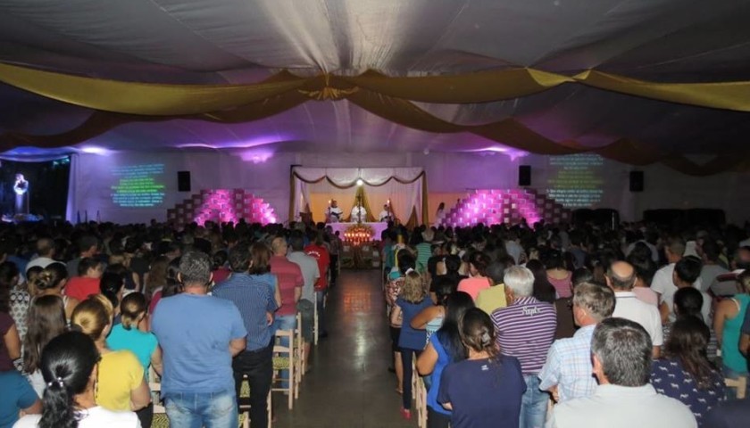 Primeira Noite de Cerco de Jericó reúne cerca de 2.400 fieis em Capitão
