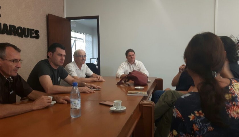 Representantes do ICMBio se reúnem com autoridades de Capitão para discutir projetos no Parque Nacional do Iguaçu