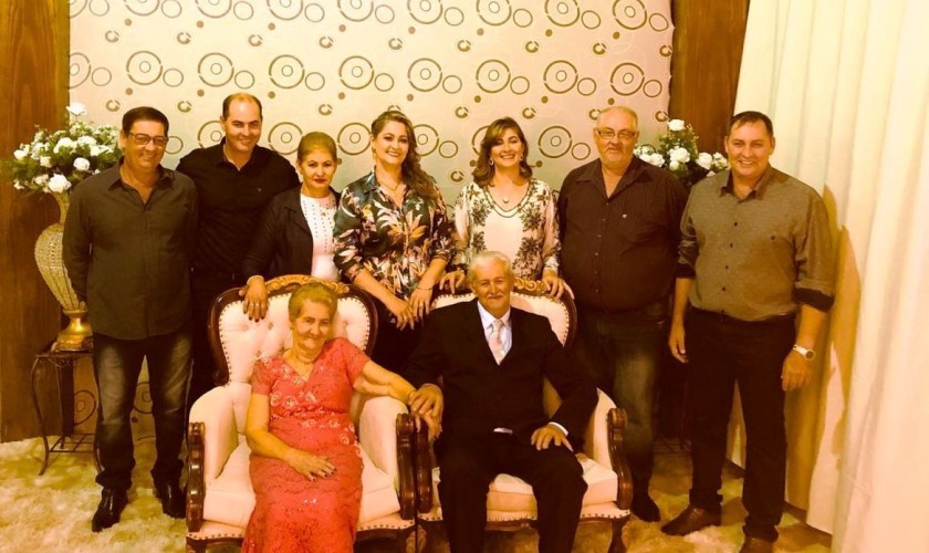 Bodas de Diamante: Casal comemora 60 anos de casados em Capitão
