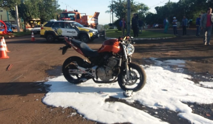 Motociclista morre após acidente no perímetro urbano de Realeza