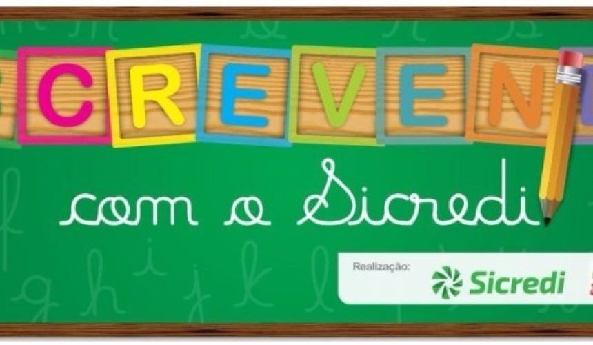 Segunda edição do projeto  Escrevendo com Sicredi será realizado nas escolas de Capitão