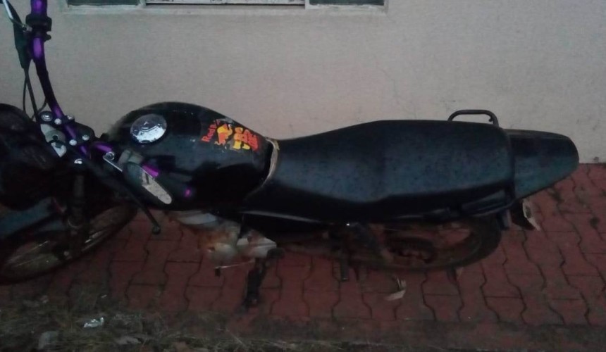 Rotam detém usuário e apreende motocicleta em situação irregular em Capitão