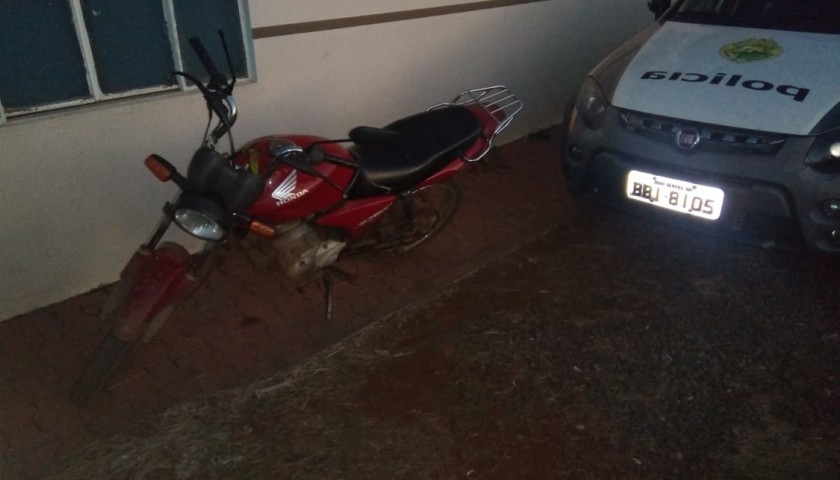 ROTAM apreende menores e motocicleta em Capitão