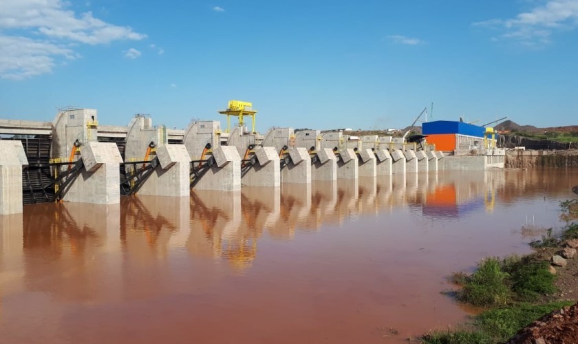 Obra da Usina Baixo Iguaçu encerra mais uma etapa