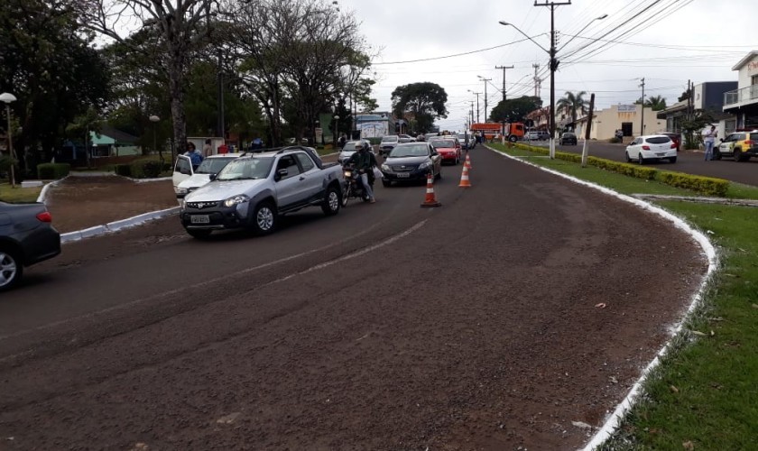 Mais de 1400 motoristas participaram da benção dos carros em Capitão