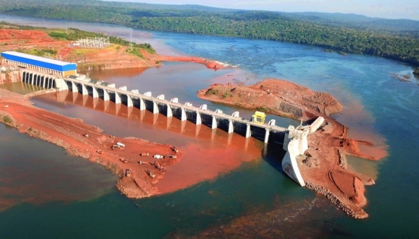 Avançam as obras da Usina Baixo Iguaçu