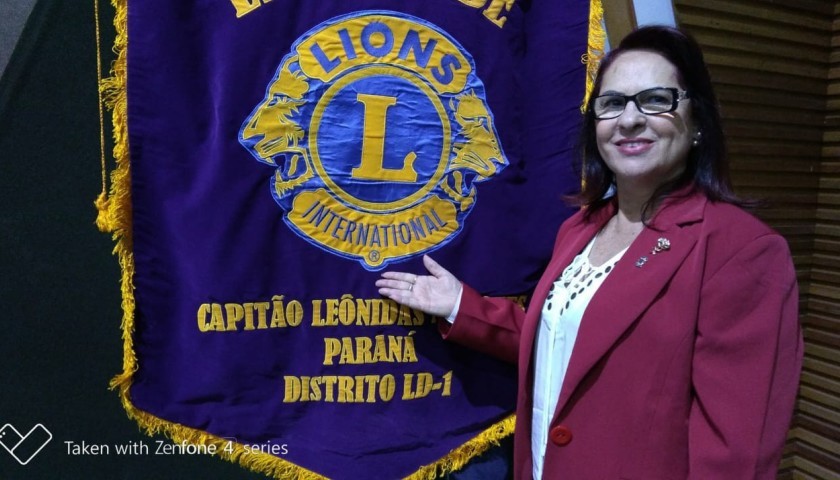 Lions Club de Capitão tem nova presidente e se destaca na região