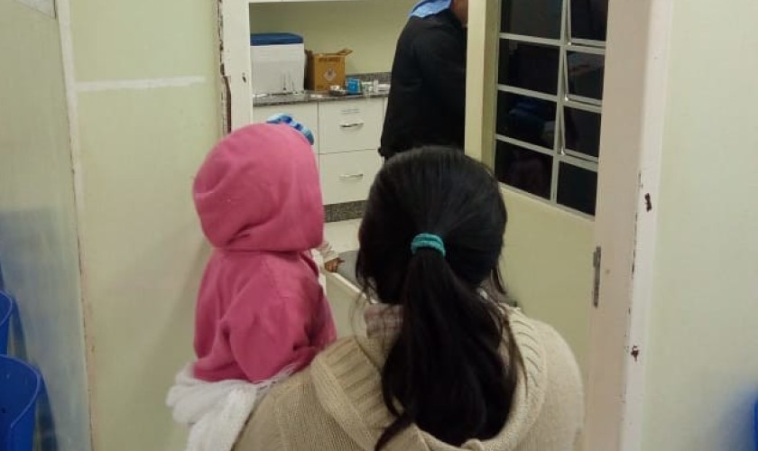 Campanha de vacinação contra Polio e Sarampo movimenta as unidades de saúde de Capitão