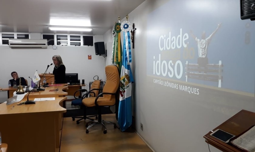 Rotary Clube apresenta Projeto Cidade Amiga do Idoso para Capitão
