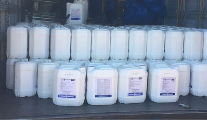 PRE de Realeza apreende 4 mil litros de agrotóxicos contrabandeados