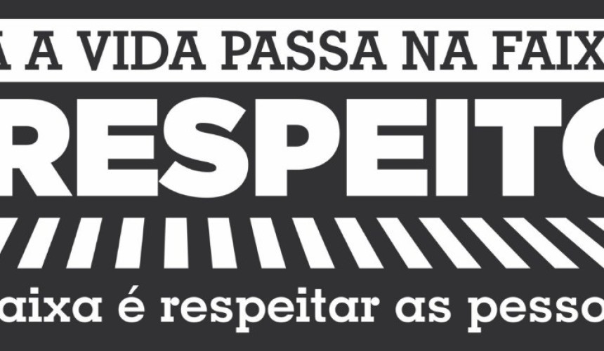 Rotary Club de Capitão promove campanha de conscientização a “Vida Passa na Faixa”