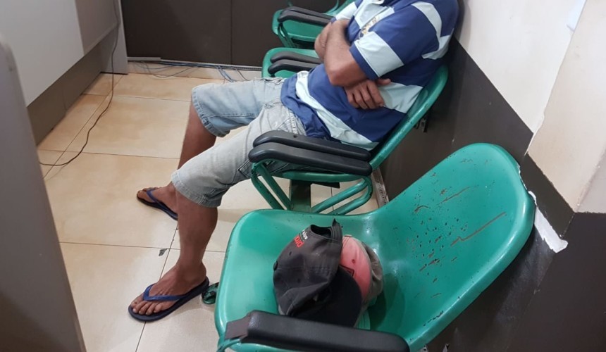 Homem é detido em Lindoeste acusado de mostrar partes íntimas a gestante