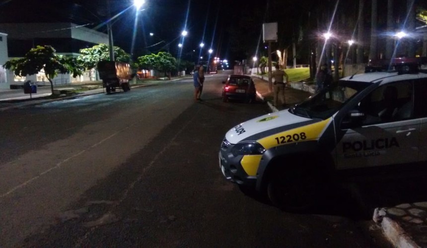 PM  apreende condutor embriagado durante operação de trânsito em Santa Lucia