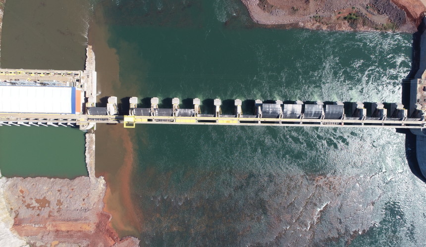 Imagem do Dia: Usina Baixo Iguaçu