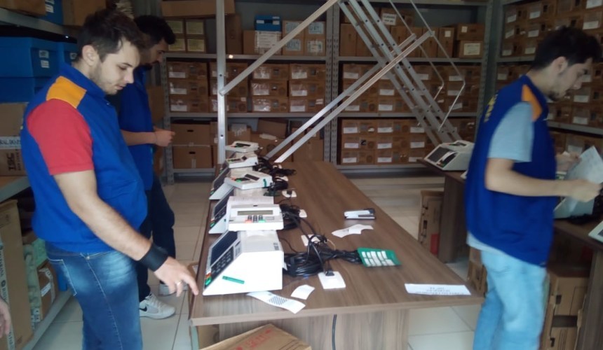 683 urnas eletrônicas distribuídas pelo Fórum Eleitoral de Capitão atenderão mais de 20 mil eleitores  em três municípios