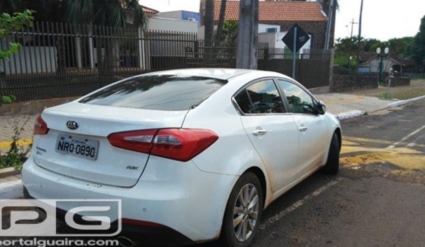 Carro levado em assalto em Nova Prata do Iguaçu foi recuperado