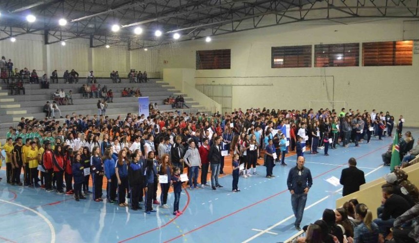 Abertura dos jogos escolares acontece nesta sexta feira em Santa Lucia