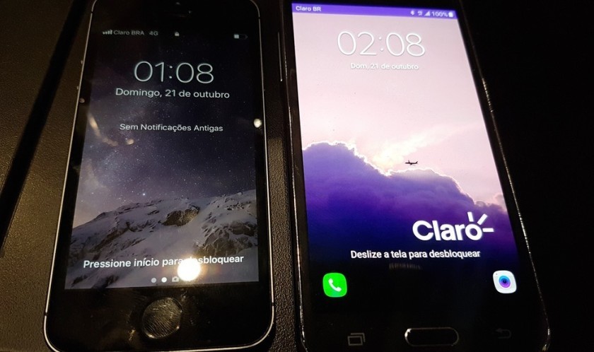 Usuários relatam que celulares foram adiantados para o horário de verão