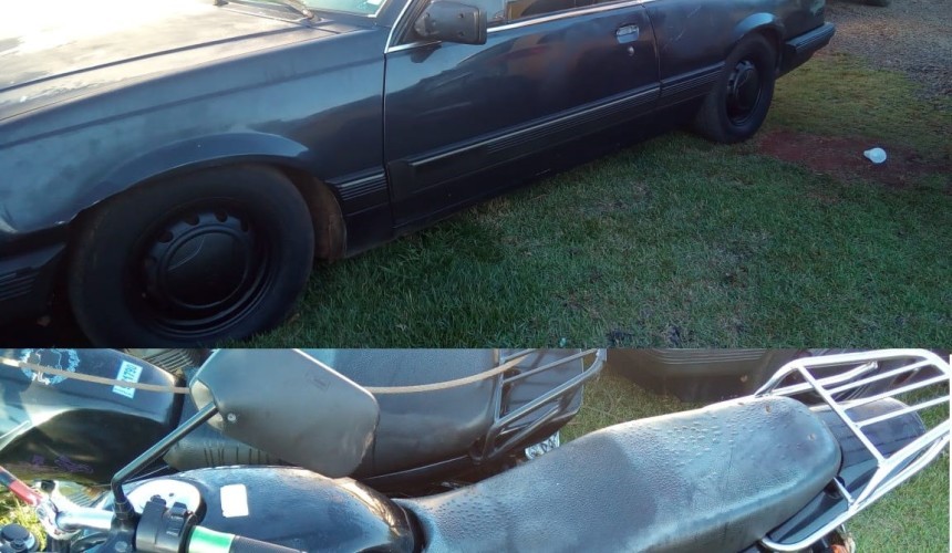 PM apreende motocicleta e veiculo que participavam de racha  no distrito de Bom Jesus em Capitão