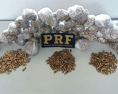 PRF prende em Santa Lúcia homem com quase 4,5 mil munições