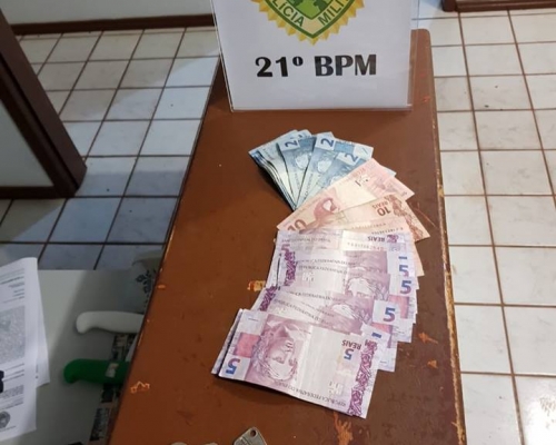 Polícia de Nova Prata surpreende jovens que cometiam furto em mercearia