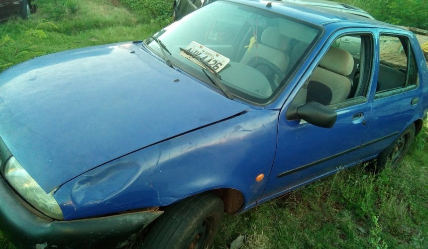 Motorista foge após se envolver  em  acidente em Capitão Leônidas Marques