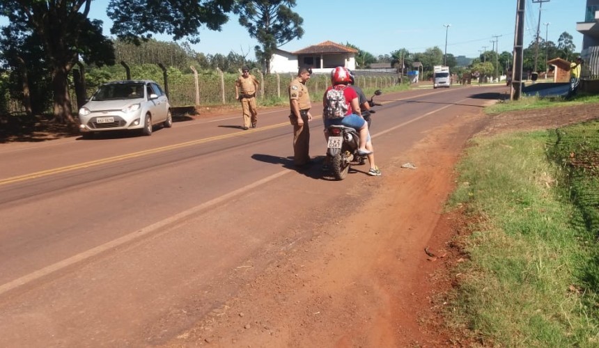 PM de Boa Vista da Aparecida apreende veículo e realiza Operação de Trânsito