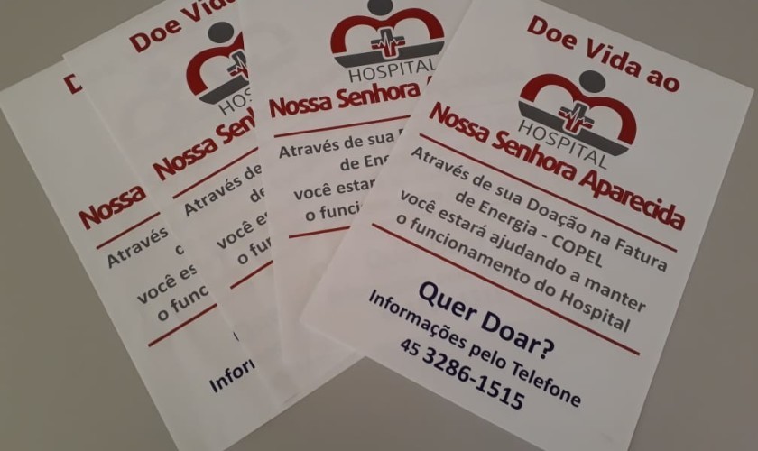 Direção do hospital promoveu blitz da Campanha Doe Vida ao Hospital